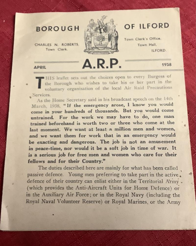 ARP 4 PAGE LEAFLET What you can do.