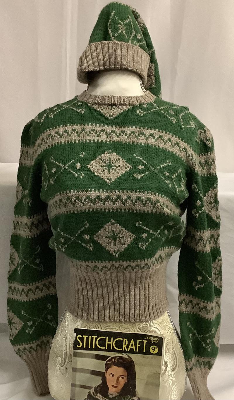 1947 PATTERN, JUMPER AND HAT