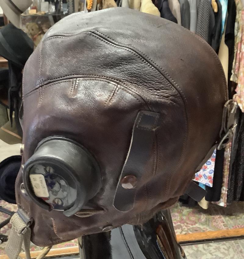 WWII RAF C-TYPE FLYING HELMET