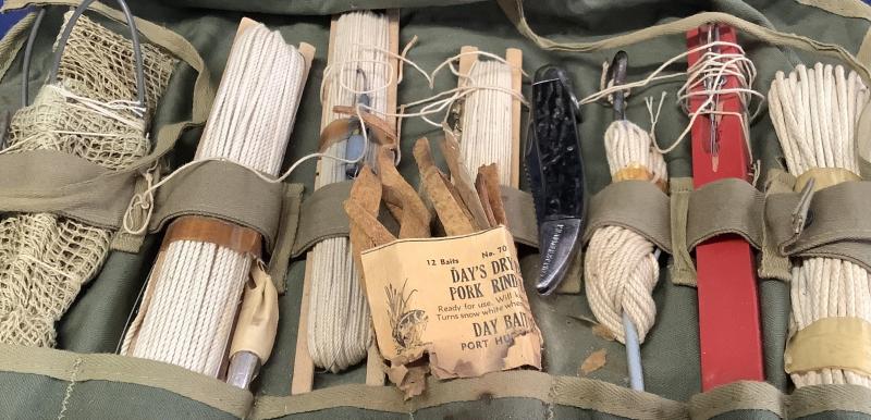 WWII USAAF FISHING KIT