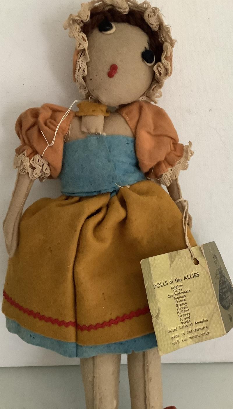 WWII DOLLS OF THE ALLIES DOLL