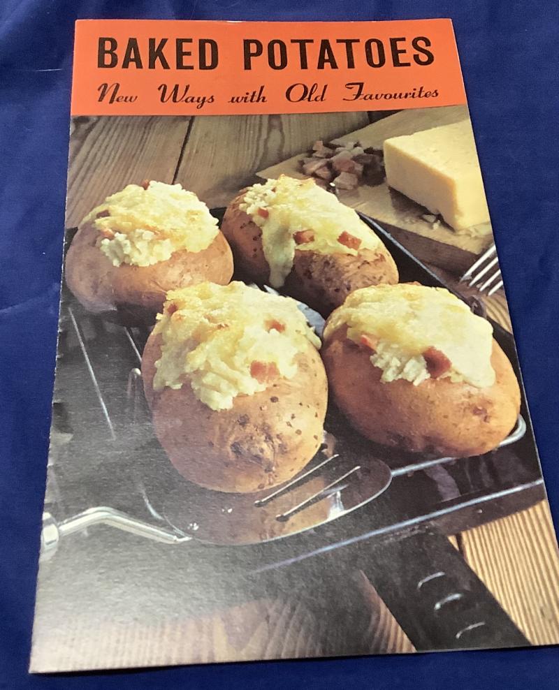 WARTIME BAKED POTATO LEAFLET