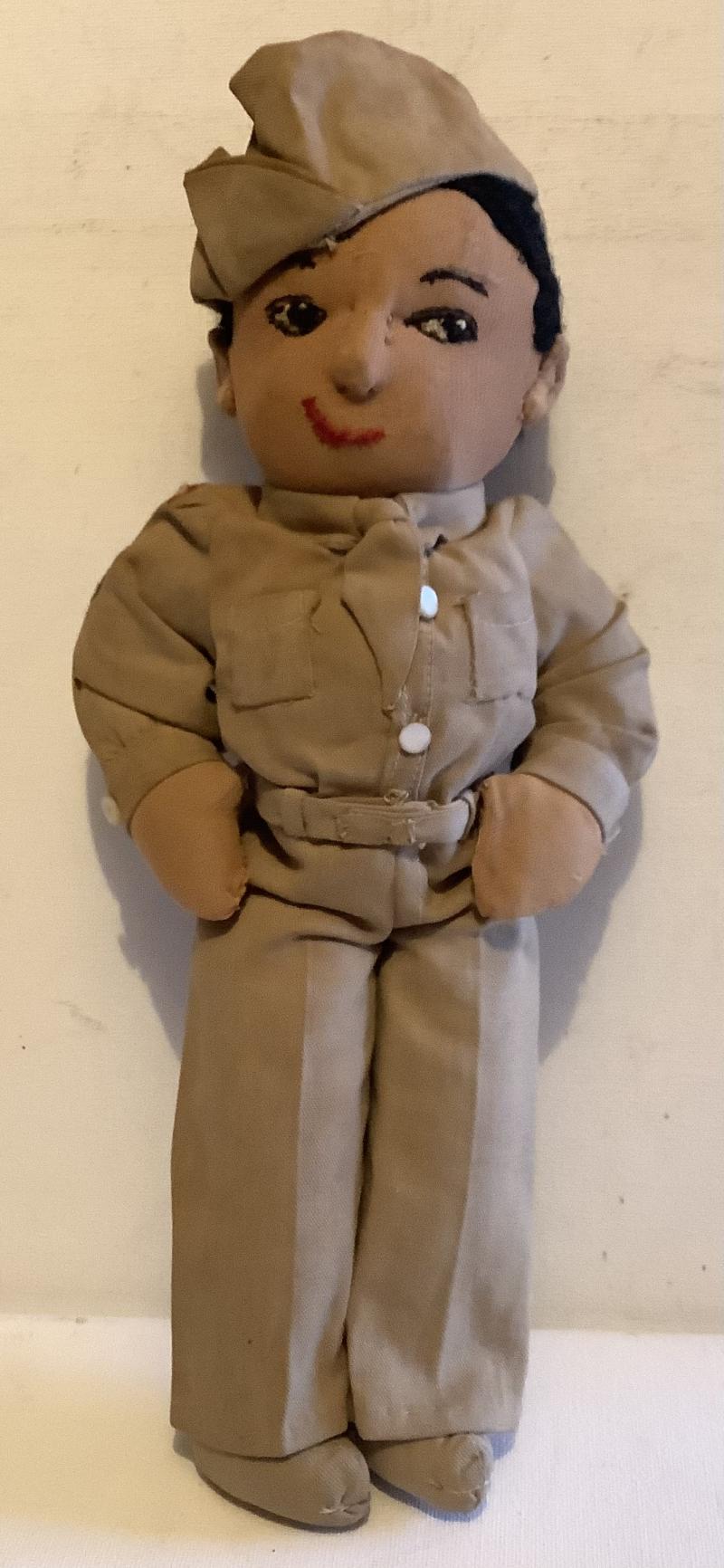 WWII US ARMY SOLDIER DOLL