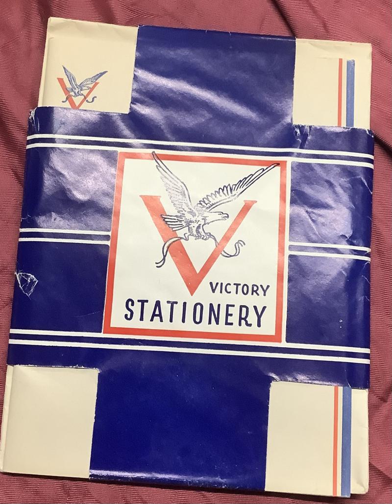 WWII VICTORY STATIONARY SET