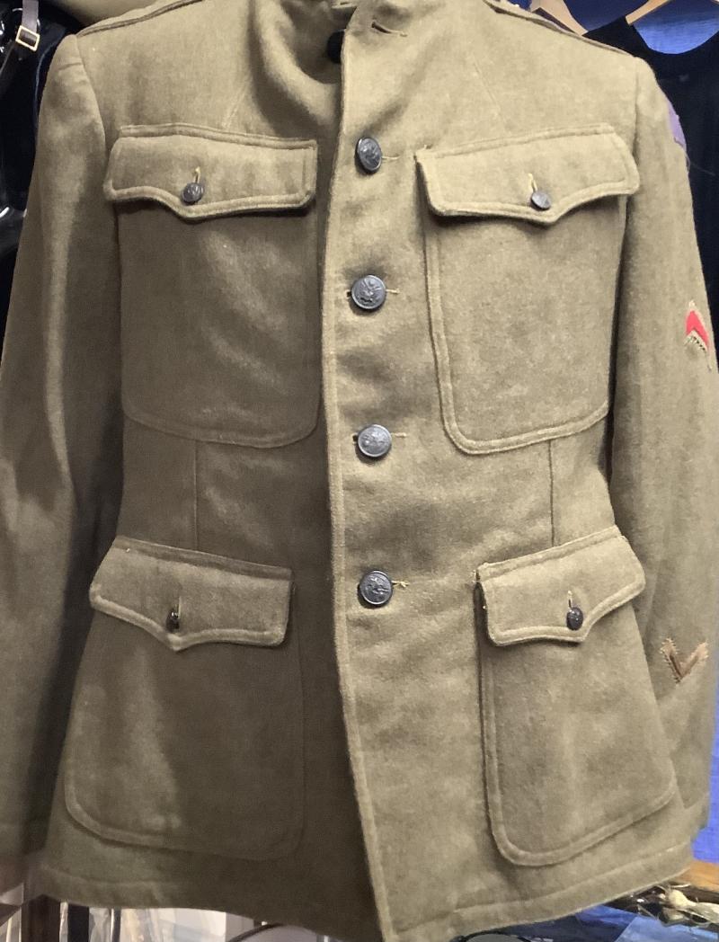 WWI 1918 DATED US ARMY 40th DIVISION TUNIC