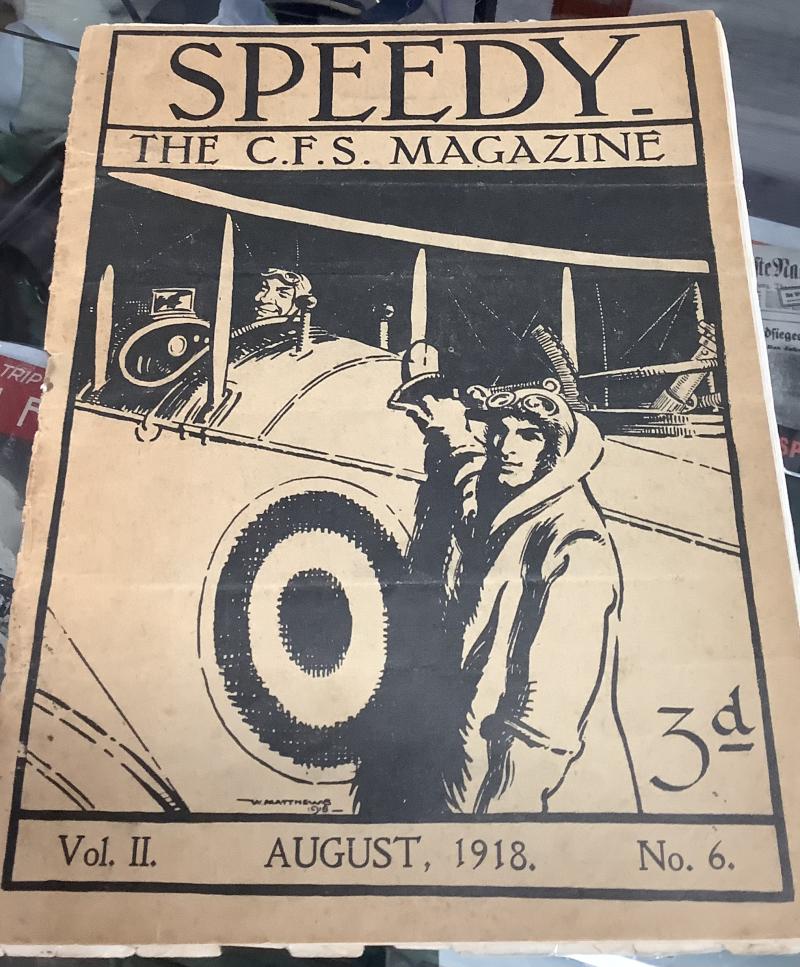 WWI RFC SPEEDY MAGAZINE