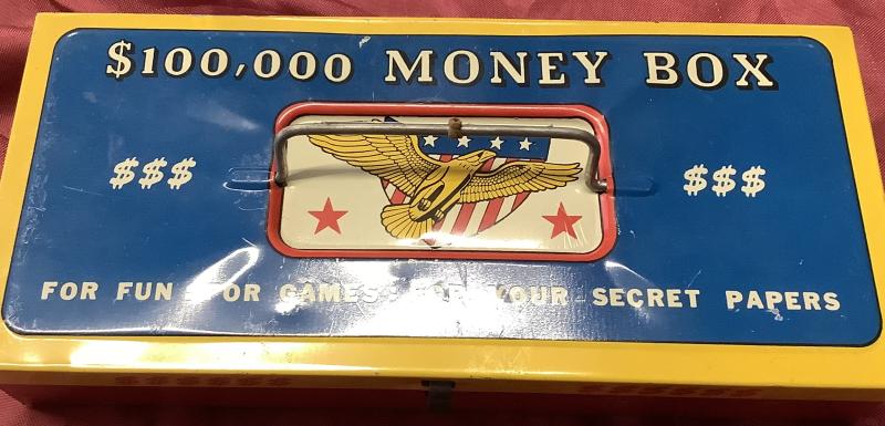 WWII US MONEY WAR BONDS SAVING TIN