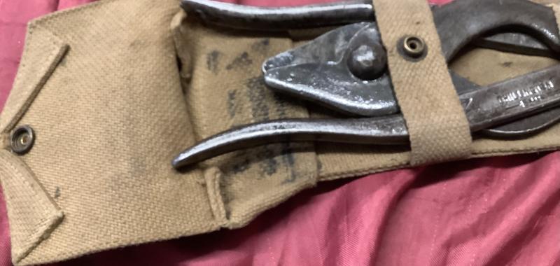 WWII DATED WIRE CUTTERS