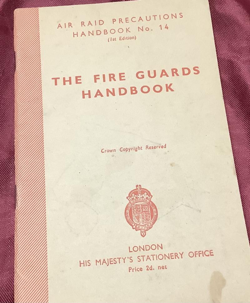 WWII ARP BOOKLET