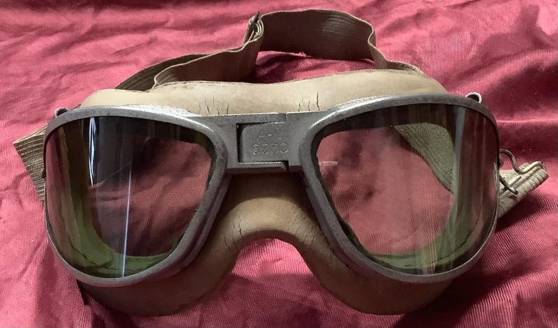 WWII USAAF AN6530 Flying Goggles