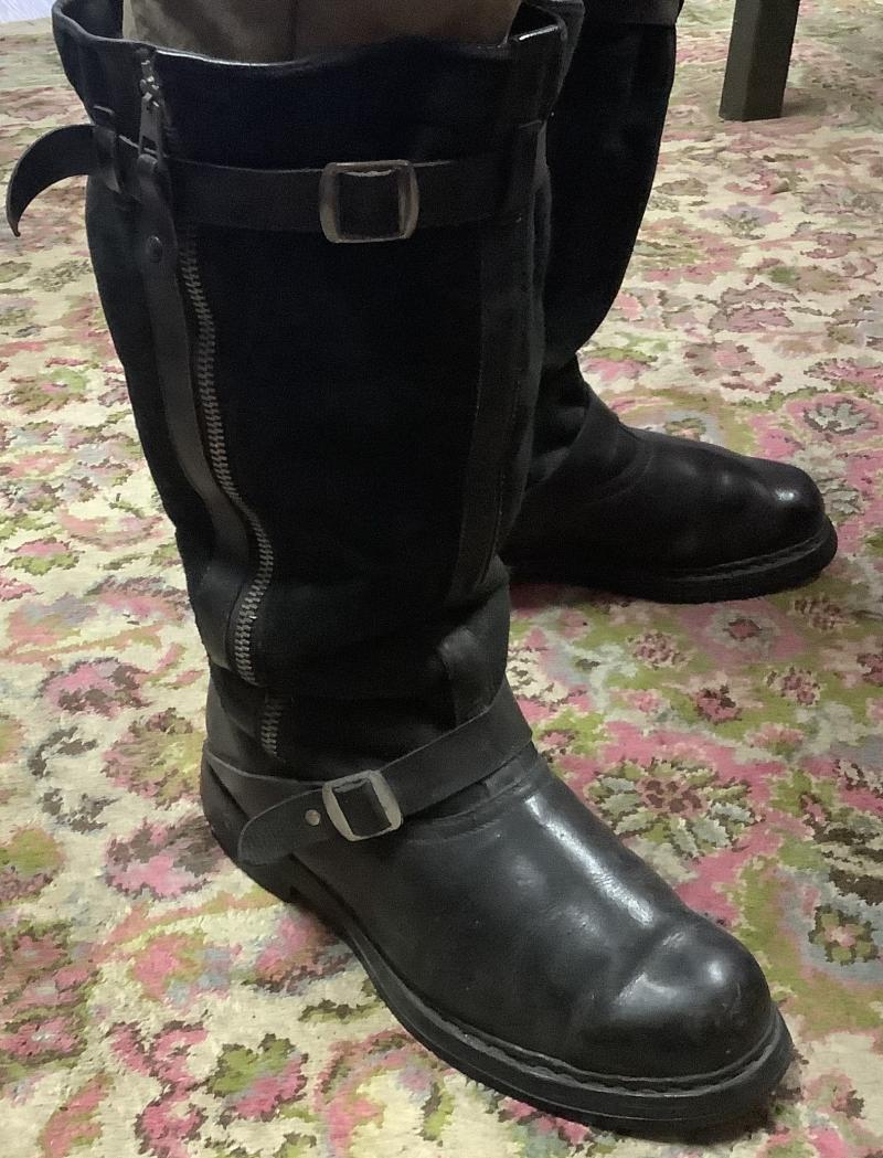 WWII LUFTWAFFE DOUBLE ZIP FLYING BOOT