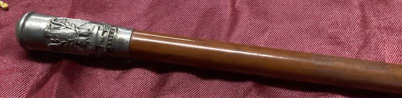 WWII  ESSEX REGT SWAGGER STICK