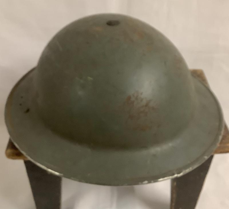 1940 DATED HOMEFRONT BRITISH HELMET