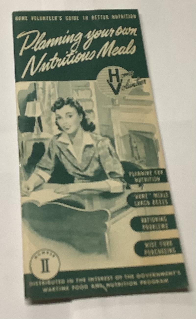 WWII NUTRITION BOOKLET