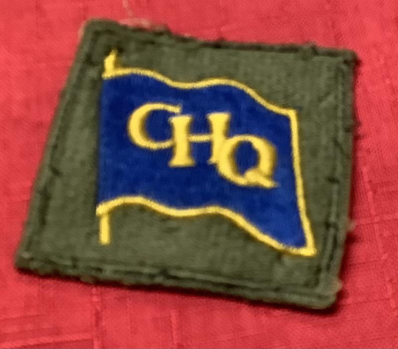 WWII US ARMY GHQ PATCH