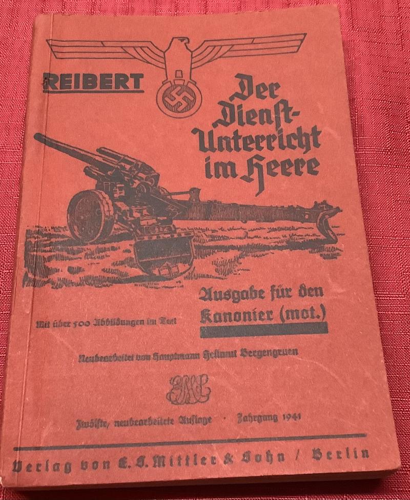 WWII GERMAN FIELD MANUAL