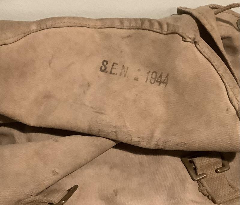 WWII BRITISH BACKPACK