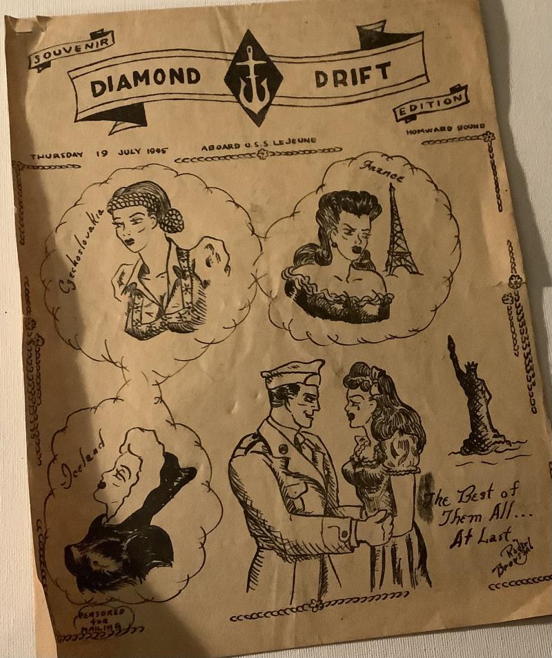 WWII DIAMOND DRIFT SOUVENIR BOOKLET