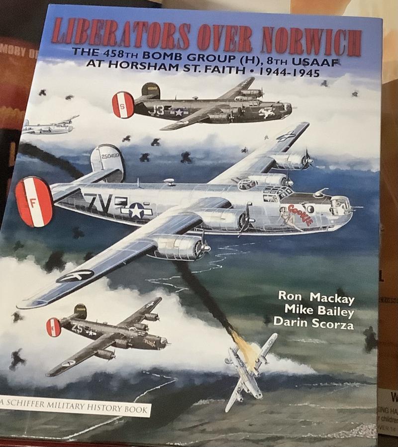 LIBERATORS OVER NORWICH BOOK