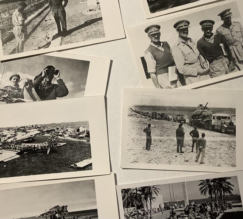 WWII PHOTOS OF NORTH AFRICA CAMPAIGN