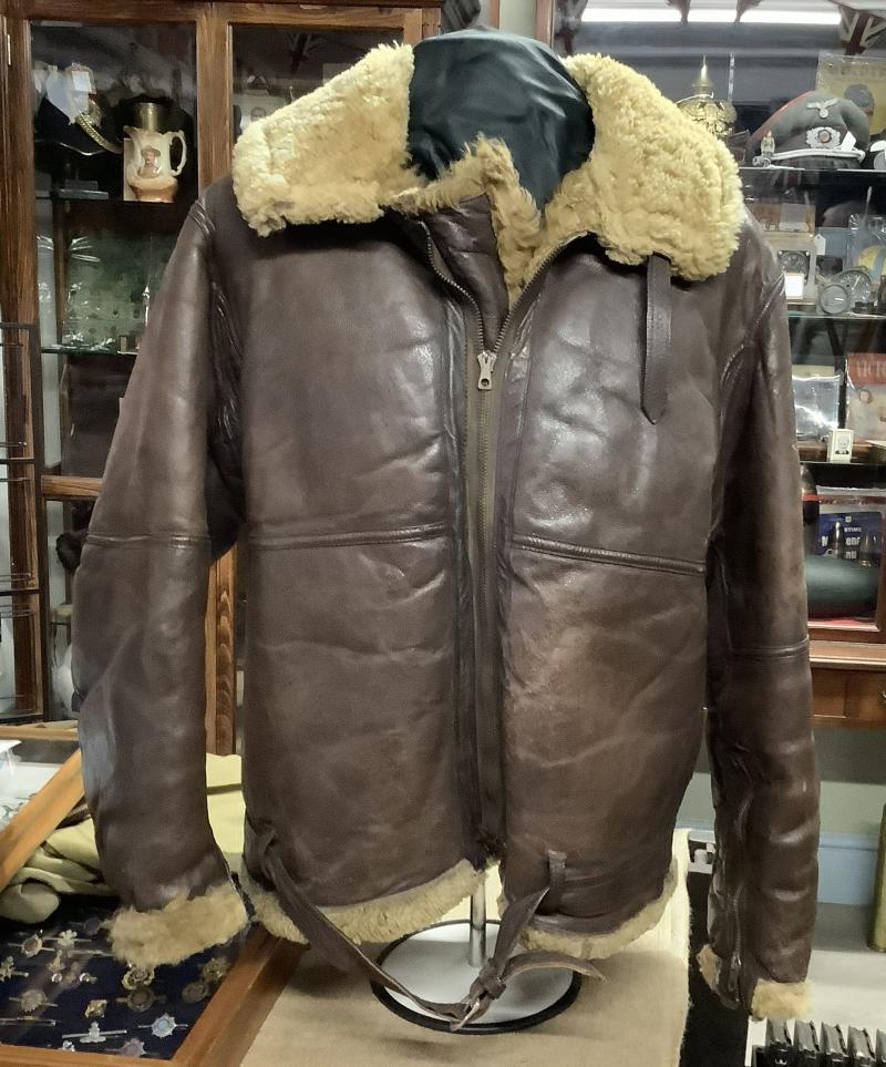 WWII RAF IRVIN JACKET SIZE 42