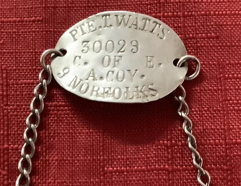 WWII  SWEETHEART BRACELET NORFOLKS