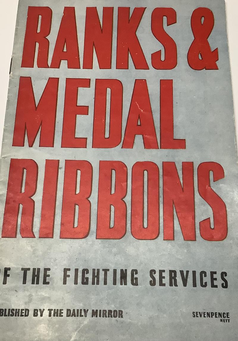 RANKS & MEDAL RIBBONS BOOKLET