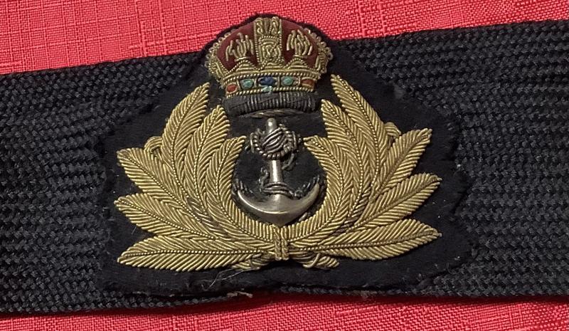 WWII BULLION CAP BADGE