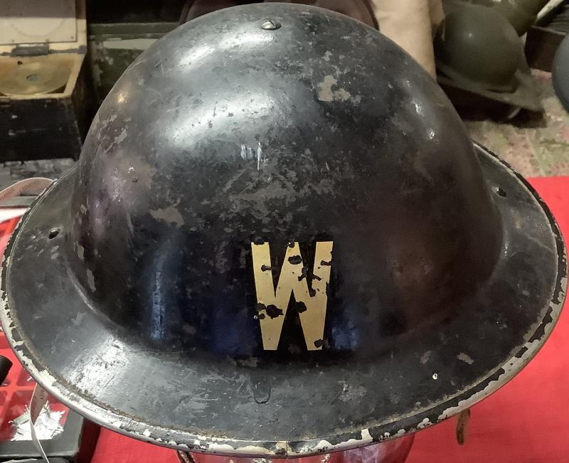 WWII  ARP WARDENS HELMET