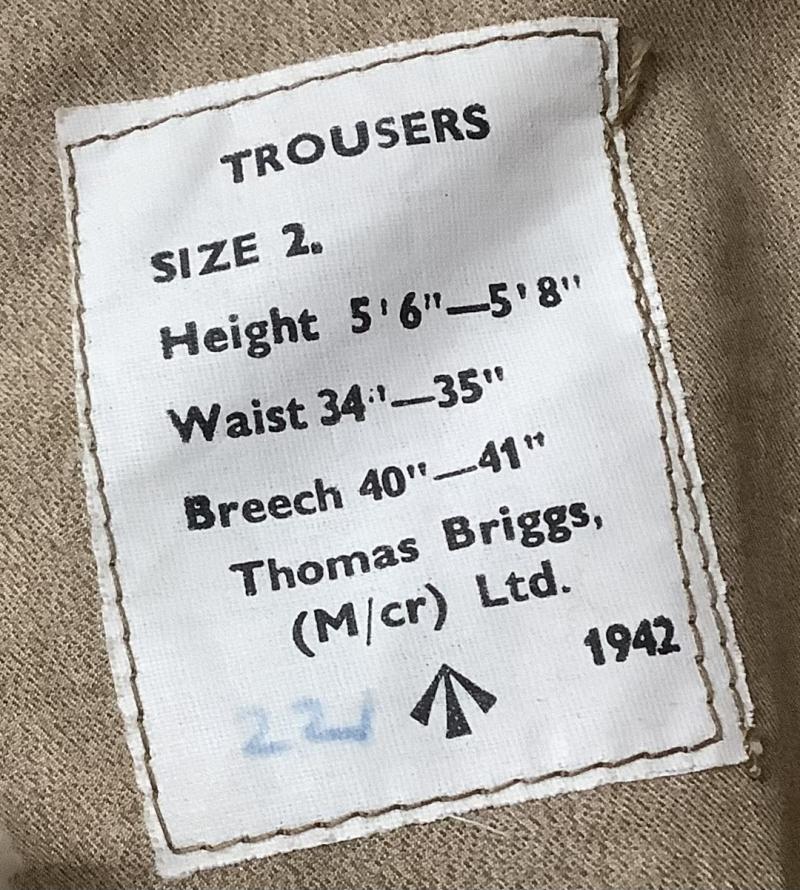 WWII MOUNTAIN TROOP OVER TROUSERS