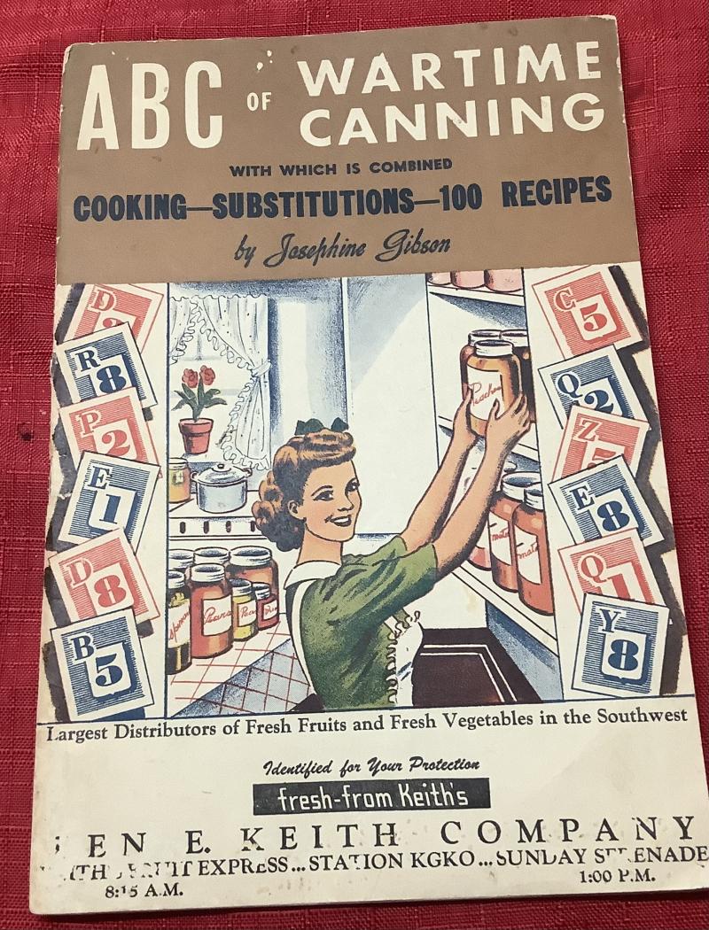 AMERICAN WARTIME CANNING BOOKLET