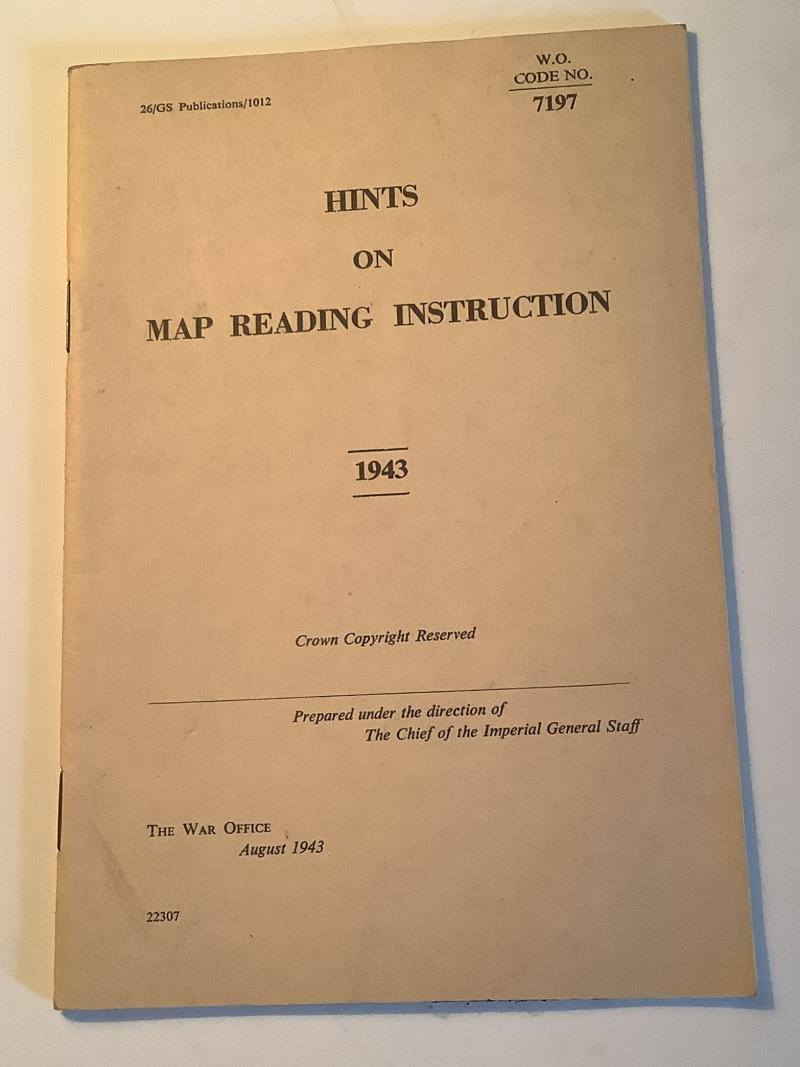 WWII MAP READING BOOKLET