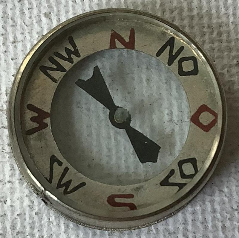 WWII LUFTWAFFE ESCAPE COMPASS