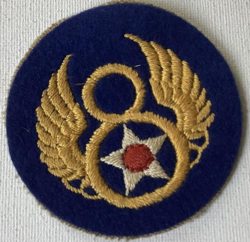 WWII ENGLISH MADE 8th AIRFORCE PATCH