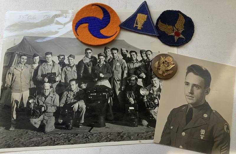 SMALL GROUPING TO 34TH BOMB GROUP