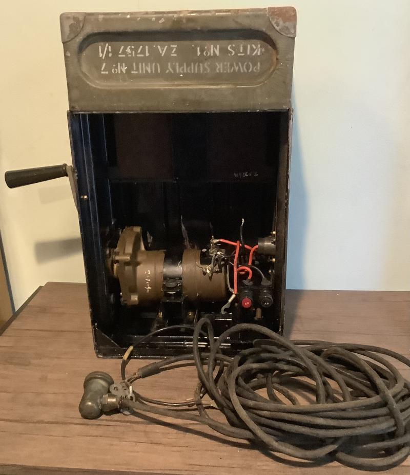 WWII BRITISH ARMY RADIO WIRELESS SET