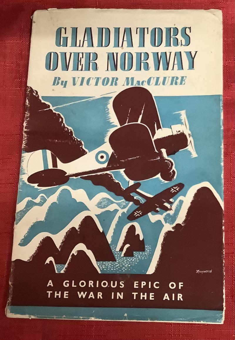 WWII GLADIATOR OVER NORWAY BOOK