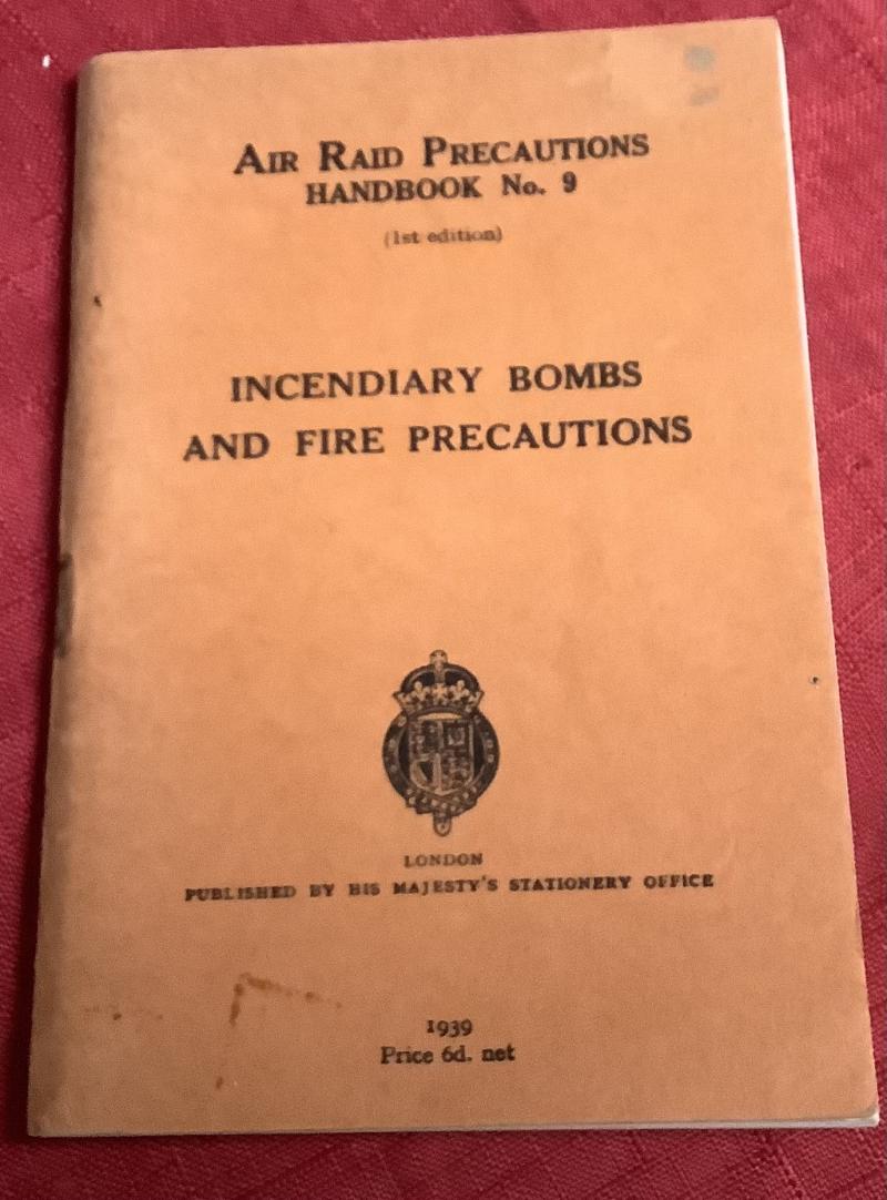 AIR RAID PRECAUTIONS HANDBOOK No 9